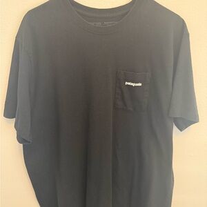 Patagonia Men's Black Pocket Tee